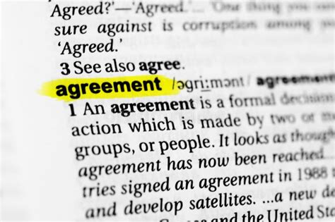 agreement traduzione|agreement dictionary.